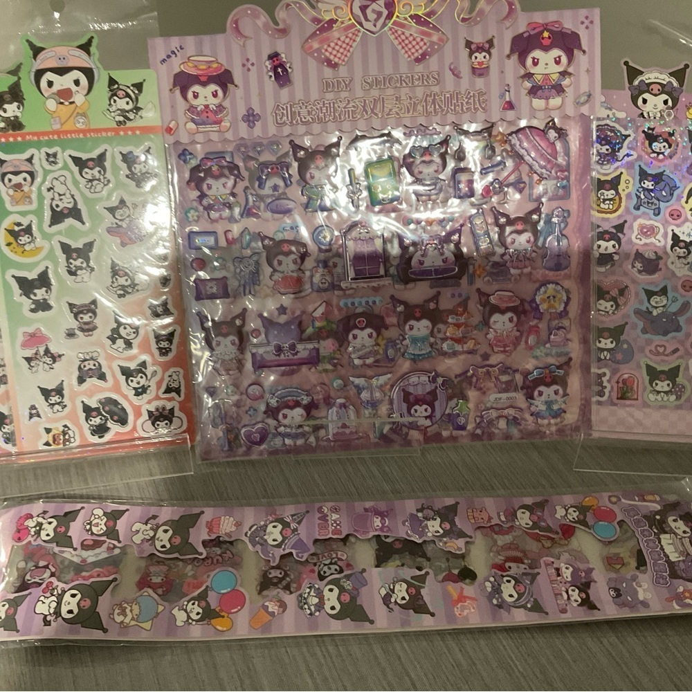 Kuromi Sticker Bundle - Picture 5 of 5